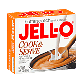 Jell-o Pudding & Pie Filling Butterscotch Cook & Serve Left Picture